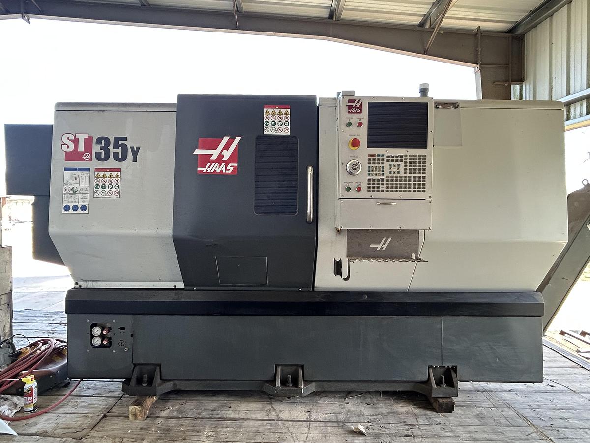 Used 2020 HAAS ST-35Y CNC Lathe with Live Tooling ***LOW HOURS***