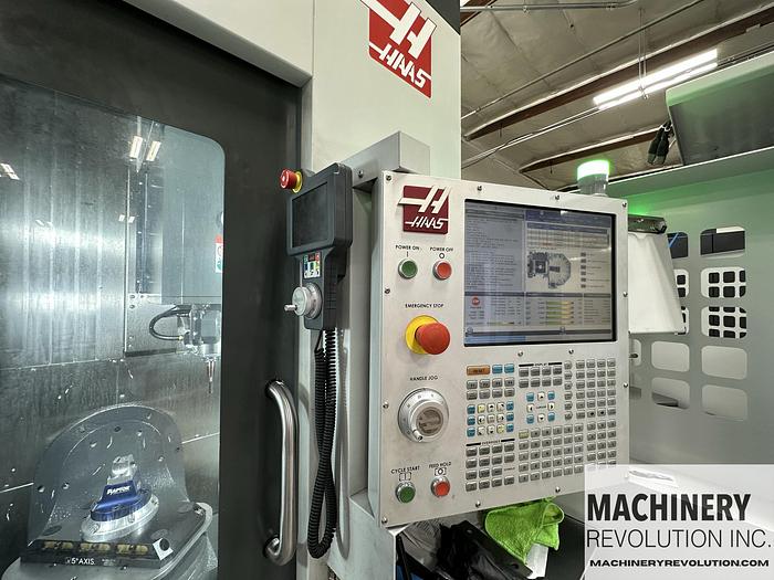 Used 2022 HAAS UMC-500SS Pallet Pool 5-Axis 12,000 RPM Spindle CNC Vertical Machining Center ***Like New 80 Cutting Hours***