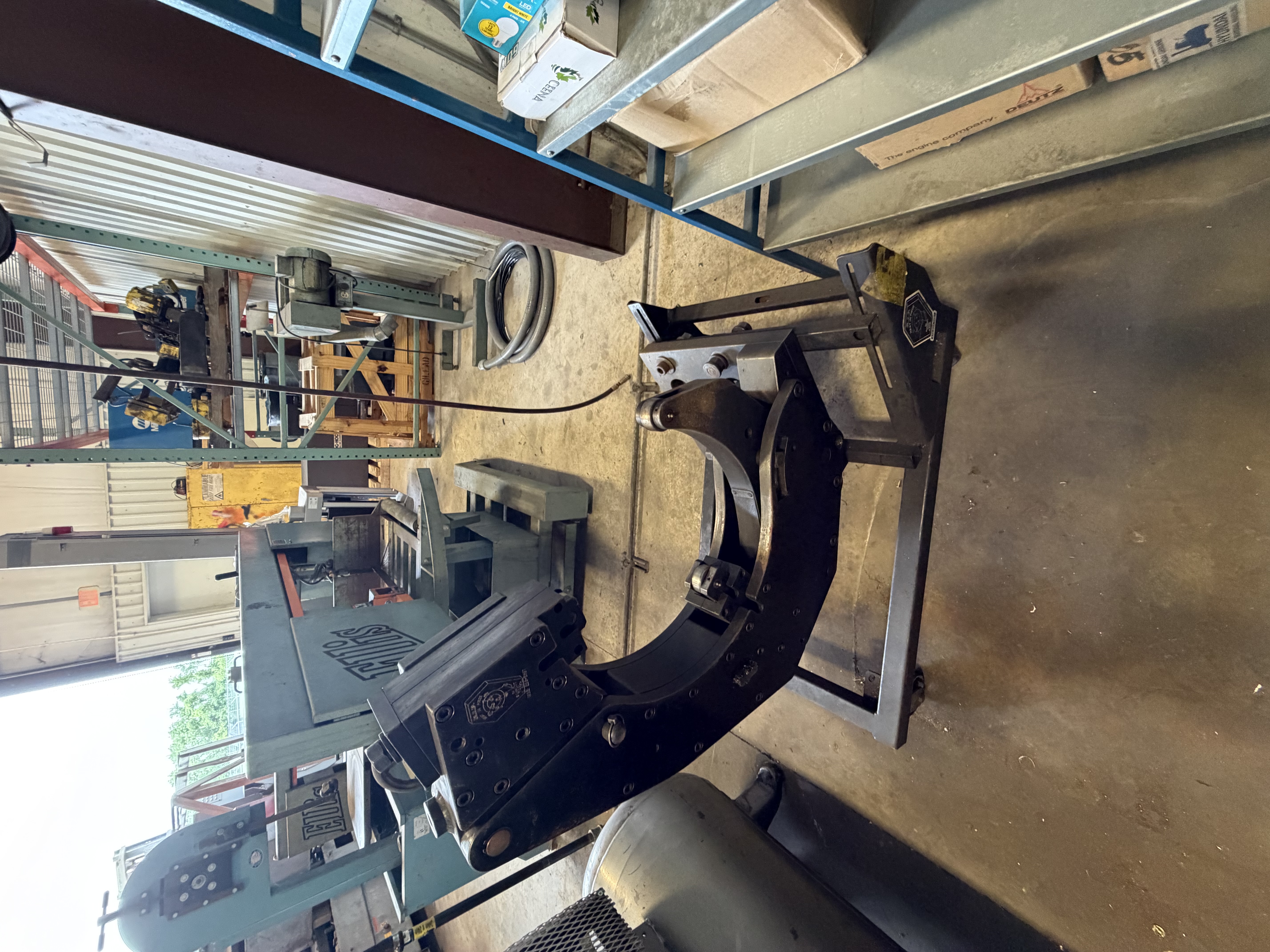 Used 2004 YAMA SEIKI GS-460L 8" Spindle Bore CNC Lathe with Steady Rest