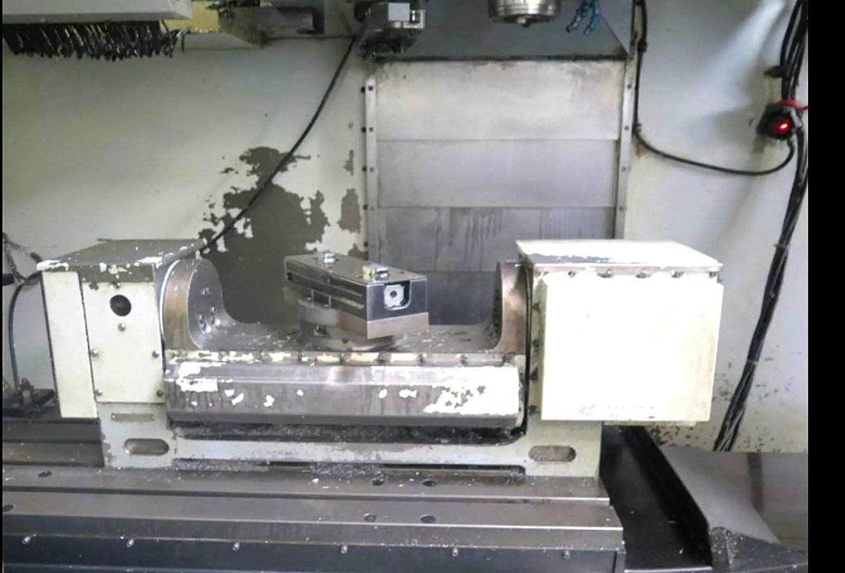 Used 2004 HAAS VF-3SS 12,000 RPM 5-Axis CNC Vertical Machining Center with TR-210 Trunnion Table