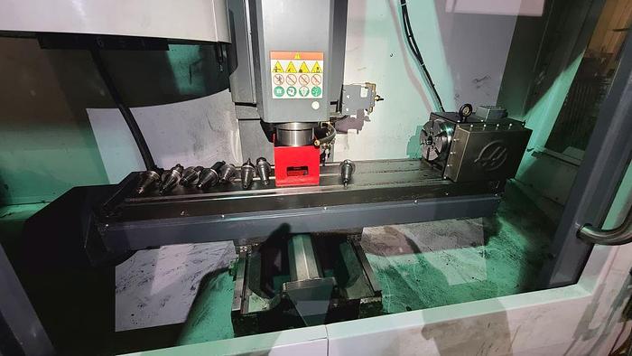 Used 2018 HAAS TM-2P 4-Axis CNC Vertical Machining Center