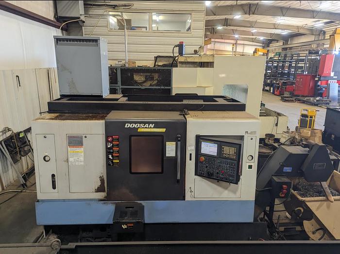 Used 2008 DOOSAN 2500LY CNC Turning Center