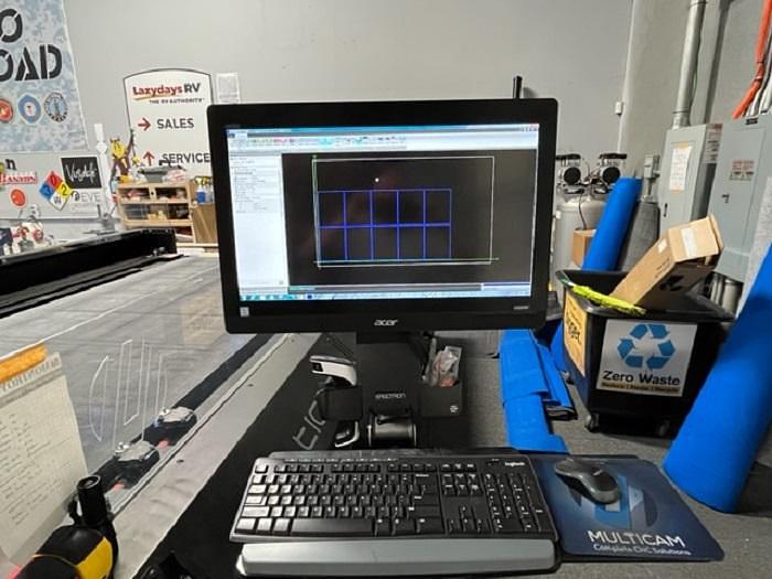 Used 2020 Multicam Celero 7 CNC Router / Cutter 60" x 120"