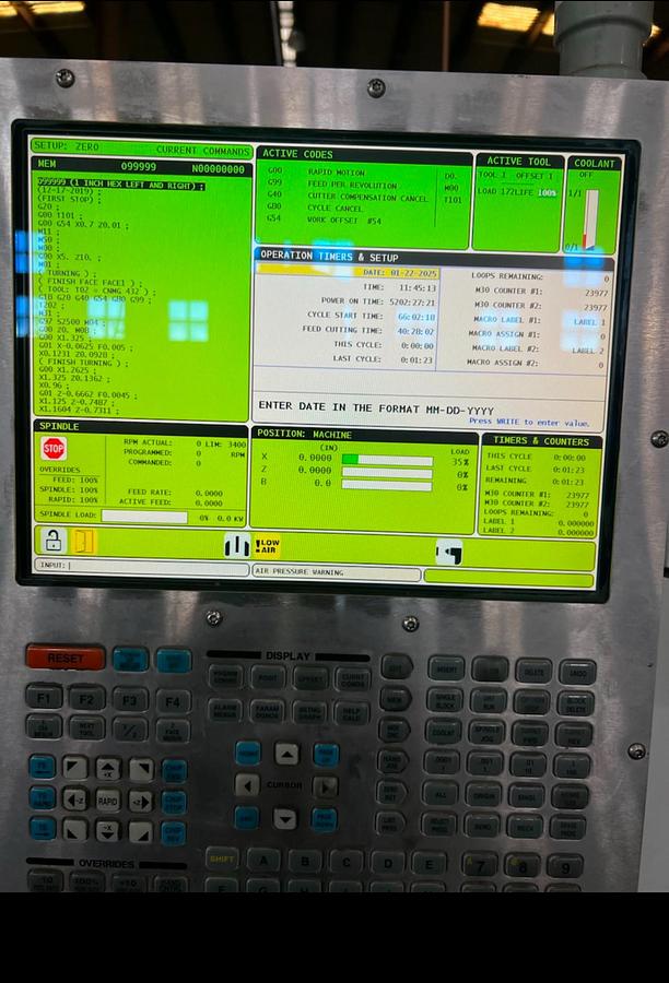 Used 2013 HAAS ST-30 CNC Lathe Turning Center with Programmable Tailstock / Automatic Tool PreSetter