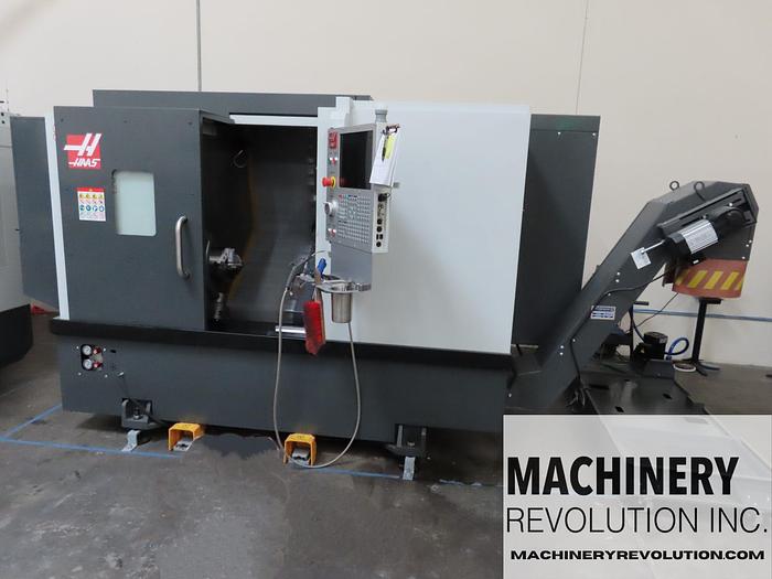 Used 2021 HAAS ST-20Y CNC Lathe with Sub Spindle / Live Tooling / Y-Axis / Tool PreSetter CNC Turning Center ***282 Hours***