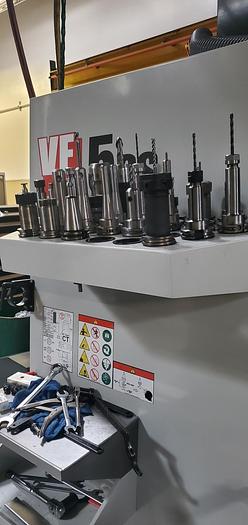 Used 2022 HAAS VF-5SS 4-Axis Vertical Machining Center ***Low Hours***