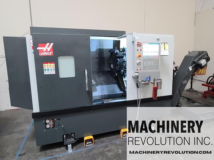 Used 2021 HAAS ST-20Y CNC Lathe with Sub Spindle / Live Tooling / Y-Axis / Tool PreSetter CNC Turning Center ***282 Hours***