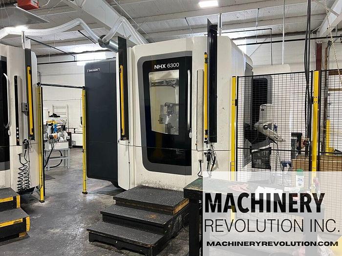 Used 2022 DMG MORI NHX-6300 630MM 4-Axis CNC Horizontal Machining Center ***Like New***
