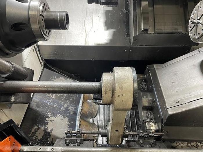 Used 2023 MAZAK QT-EZ 12MSY CNC Lathe With Live Tooling Y-Axis Sub Spindle & LNS Bar Feeder