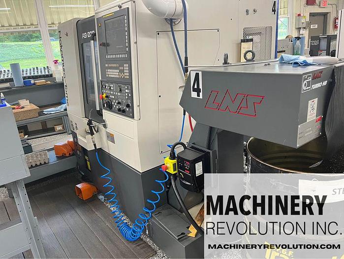 Used 2021 Nakamura Tome AS-200 CNC Lathe Live Tooling Y-Axis ***Low Hours***