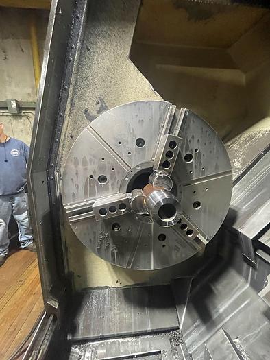 Used 2007 DOOSAN Puma 700M CNC Turning Center with Live Tooling