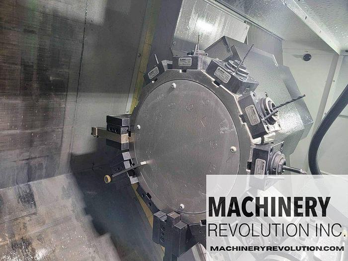 Used 2023 HAAS DS 30 Y CNC Turning Center With Live Tooling / Dual Spindle / BarFeeder / Parts Catcher ***232Hours*** Like Brand New