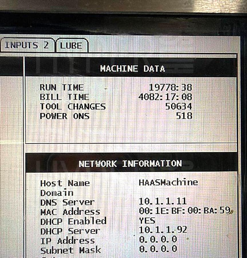 Used 2013 HAAS VF-2YT CNC Vertical Machining Center