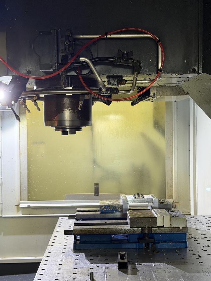 Used 2020 HAAS VF-6 Cat-50 4-Axis CNC Vertical Machining Center ***Only 2,327 Cutting Hours***