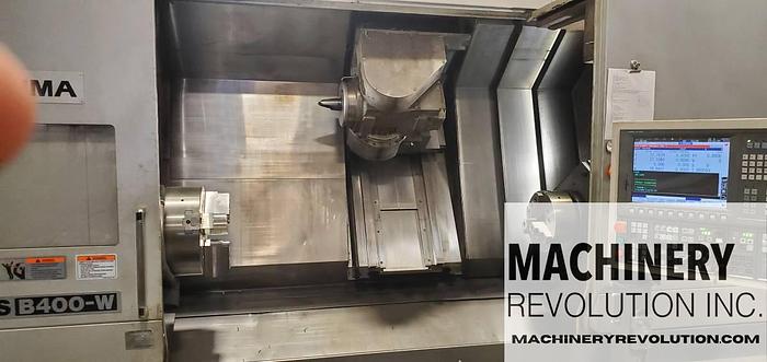 Used 2008 OKUMA Multus B400 - W CNC 6-Axis Mill-Turn Center