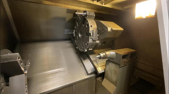 Used 2011 HAAS SL-40 CNC Turning Center with Live Tooling / C-Axis / Programmable Tailstock
