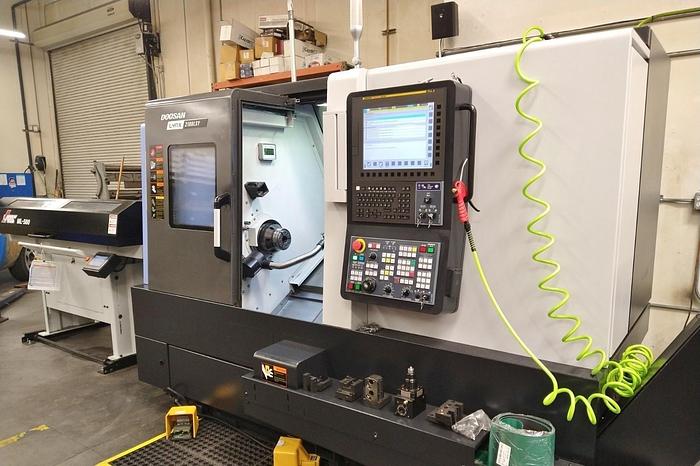 Used 2021 DOOSAN Lynx 2100LSYB CNC Lathe Livetooling / C-Axis / SubSpindle / Y-Axis / BarFeeder