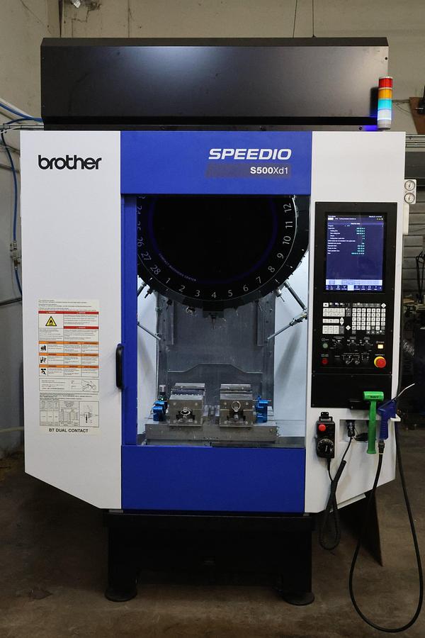 Used 2023 Brother SPEEDIO S500 XD1 Vertical Machining Center *** 325 Hours***