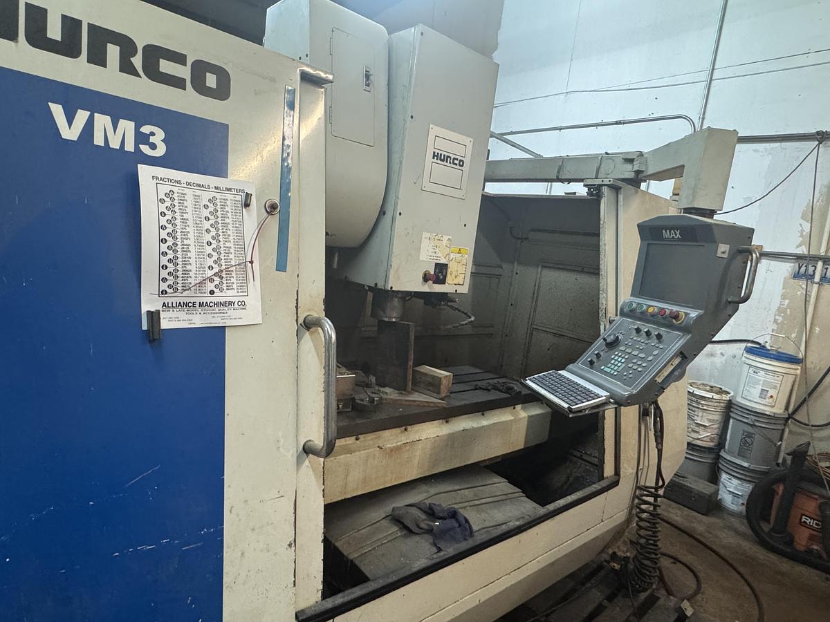 Used 2006 HURCO VM-3 CNC Vertical Machining Center