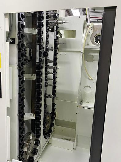 Used 2020 KITAMURA Mycenter HX250IG 4-Axis Horizontal Machining Center With 10 Station Pallet Pool