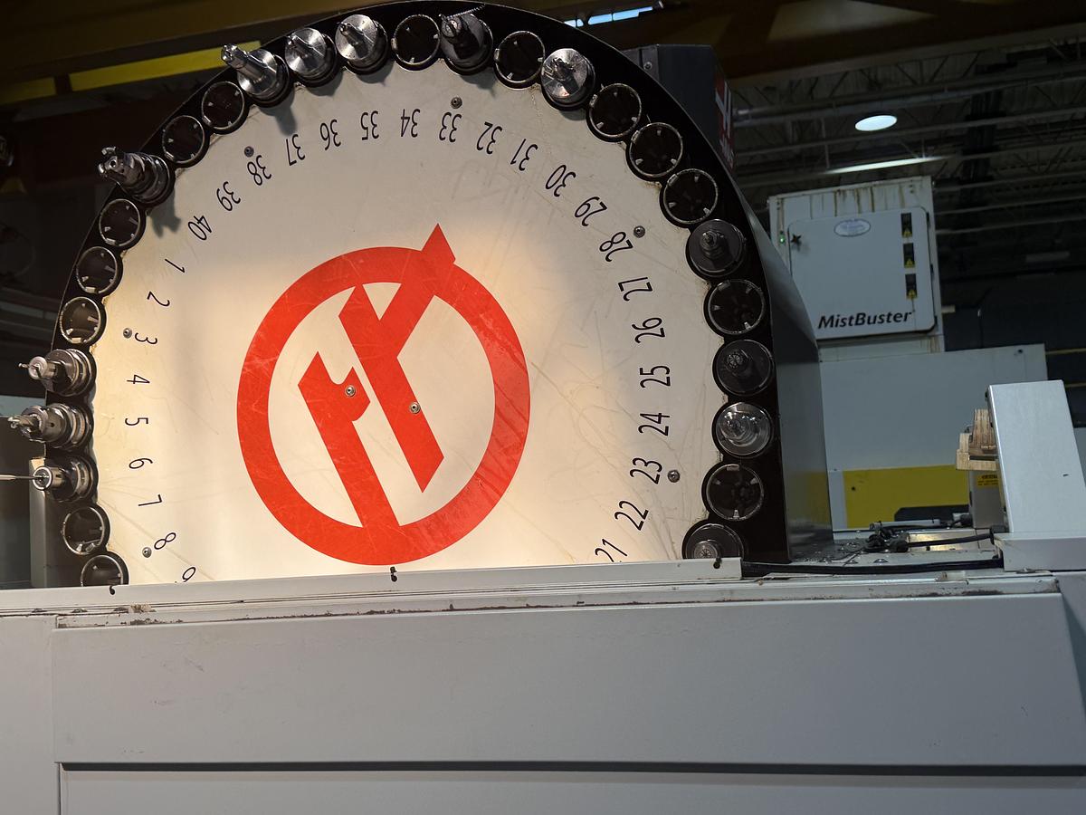 Used 2010 HAAS VF-2SSYT 4-Axis 12,000 RPM CNC Vertical Machining Center with HAAS HRT-210 Rotary Table
