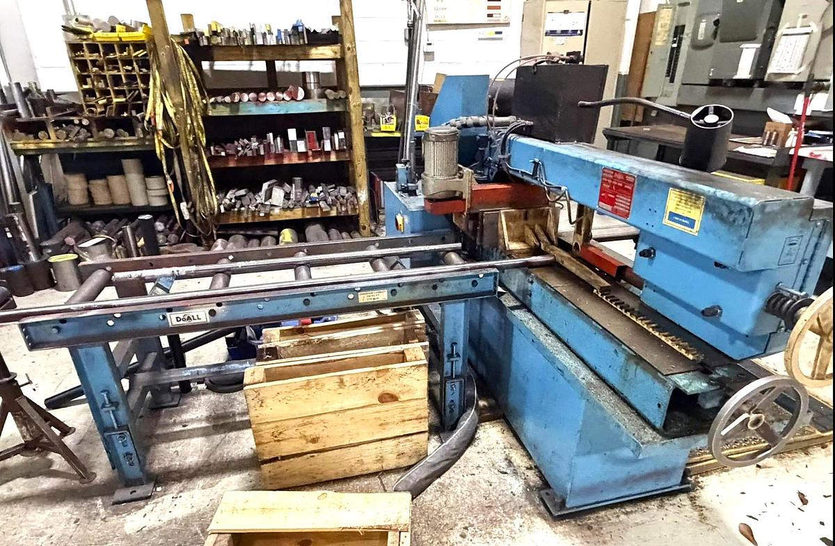 Used DoALL C-916A  10" x 10" Automatic Horizontal Bandsaw