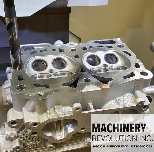 Used 2016 ROTTLER P69AHD 5-AXIS CNC CYLINDER HEAD PORTING MACHINE VERTICAL MACHINING CENTER