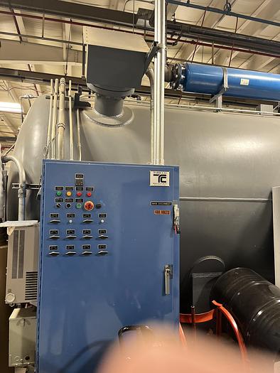 Used AETRON 96" ID x 20' TARICCO Control Autoclave with TARICCO Corp Thermal Control Computer