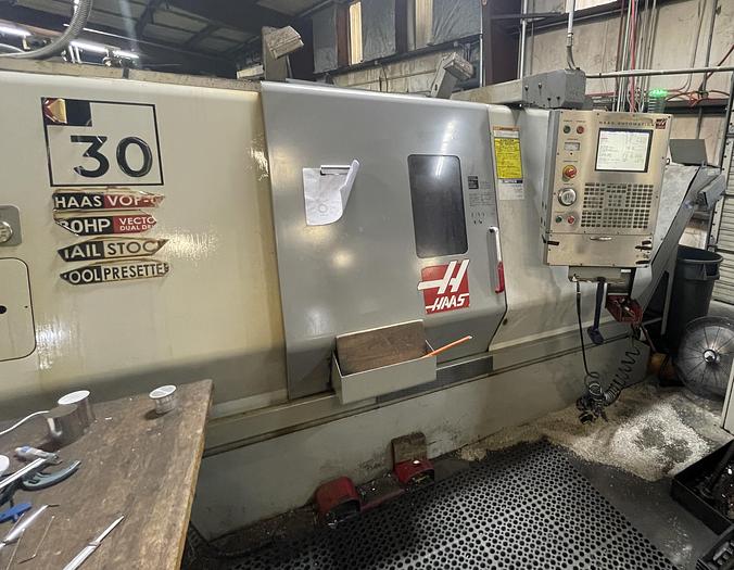 Used 2005 HAAS SL-30T CNC Turning Center With Hydraulic Tailstock and Tool Pre-Setter