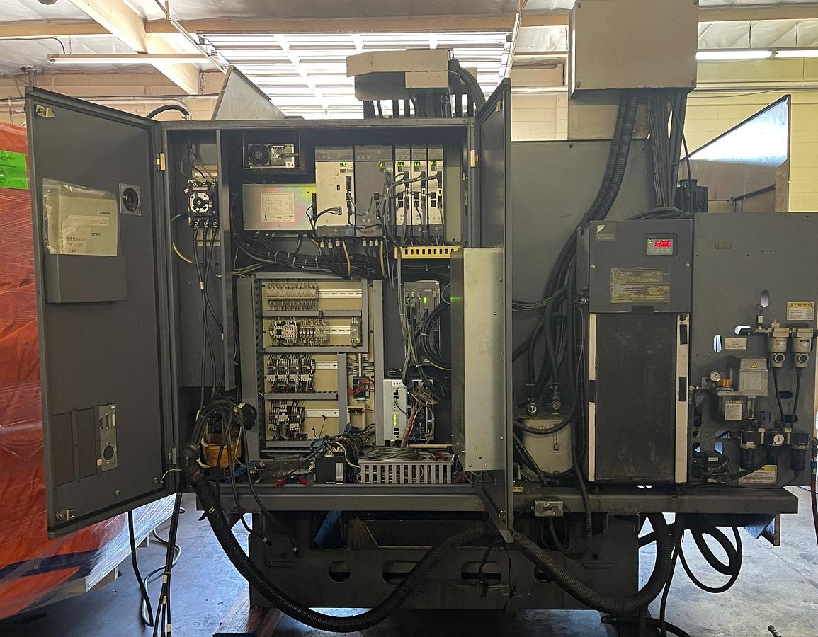 Used 2004 OKUMA Ace Center MB-56VB Cat-50 12,000 RPM CNC Vertical Machining Center