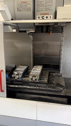 Used 2004 HAAS VF-3D 4-Axis CNC Vertical Machining Center with 15,000RPM