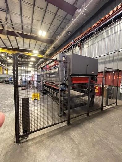 Used 2010 Bystronic BYSPEED 3015 6KW CO2 LASER WITH 2011 BYTRANS 3015 EXTENDED LOAD