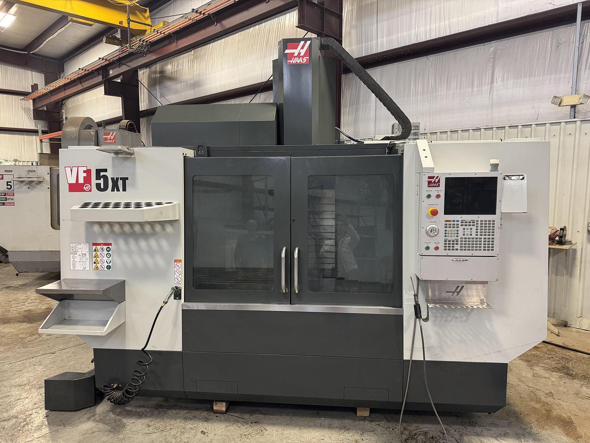 Used 2019 HAAS VF-5XT CNC Vertical Machining Center Like Brand New Low Hours