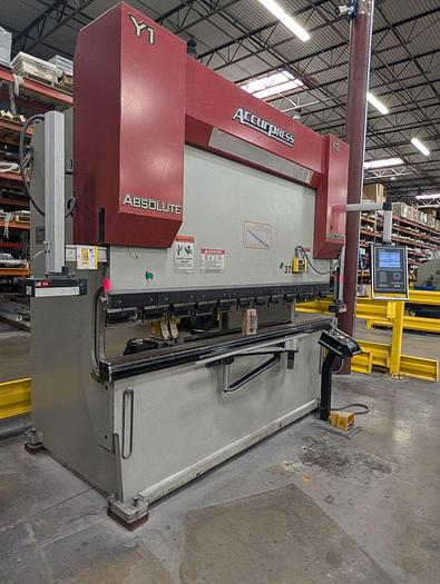Used 2014 ACCUPRESS Absolute 3758 75 Ton Servo-Hydraulic Press Brake
