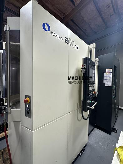 Used 2021 Makino A51NX CNC 4-Axis Horizontal Machining Center With Pallet Changer