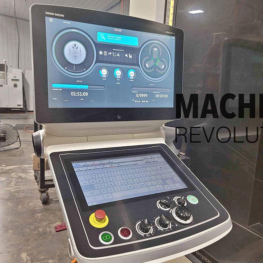 Used 2017 DMG MORI NHX-4000 400MM 4-Axis CNC 15,000RPM Horizontal Machining Center
