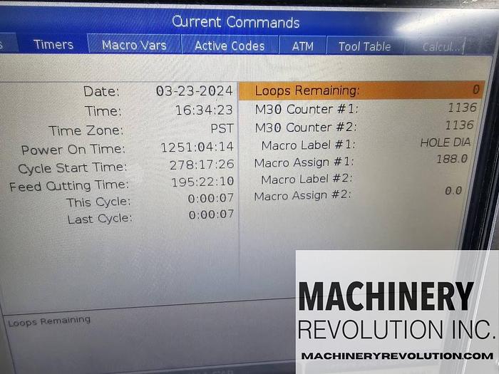 Used 2018 HAAS VF-3SS 12,000 RPM 4-Axis CNC Vertical Machining Center with HRT-210 Rotarty / WIPS / HSM / TSC