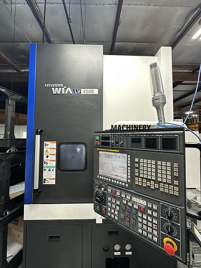 Used 2016 Hyundai-WIA LV450R CNC Vertical Turret Lathe