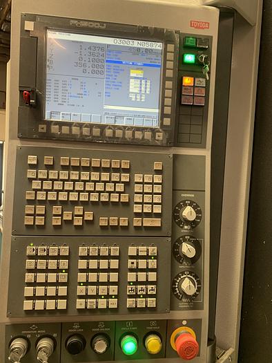 Used 2018 Toyoda FH500J CNC 4-Axis High Speed Horizontal Machining Center