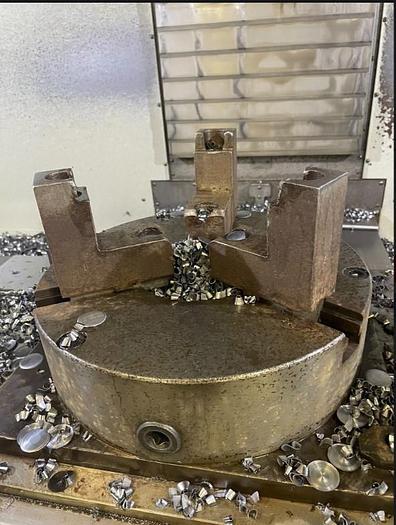 Used 2019 HAAS VF-3YT/50 4-Axis CNC Vertical Machining Center