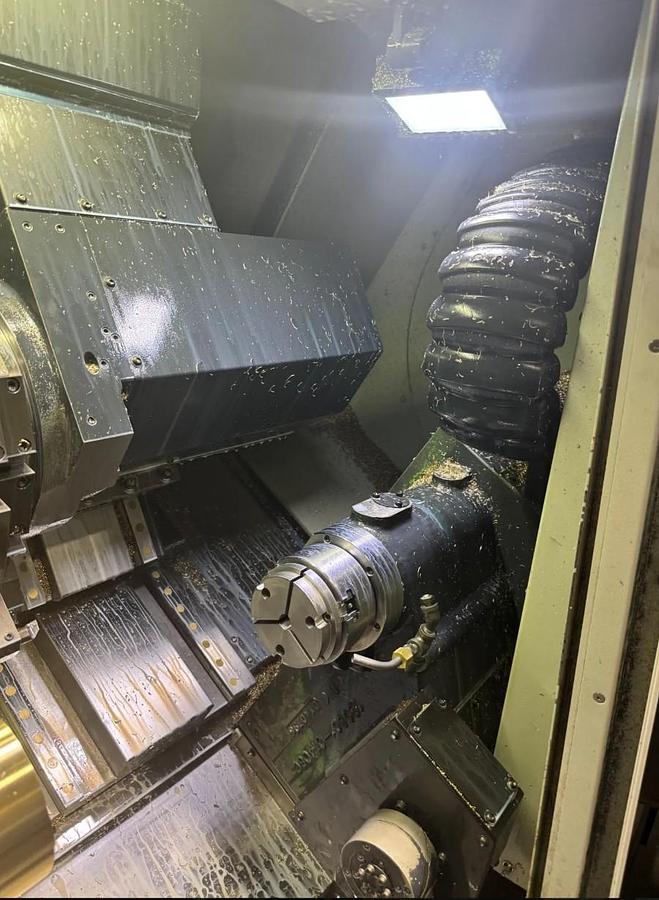 Used 2021 DOOSAN Lynx 2100LSYB CNC Lathe Livetooling / C-Axis / SubSpindle / Y-Axis