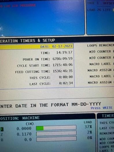 Used 2014 HAAS ST-30 CNC Turning Center