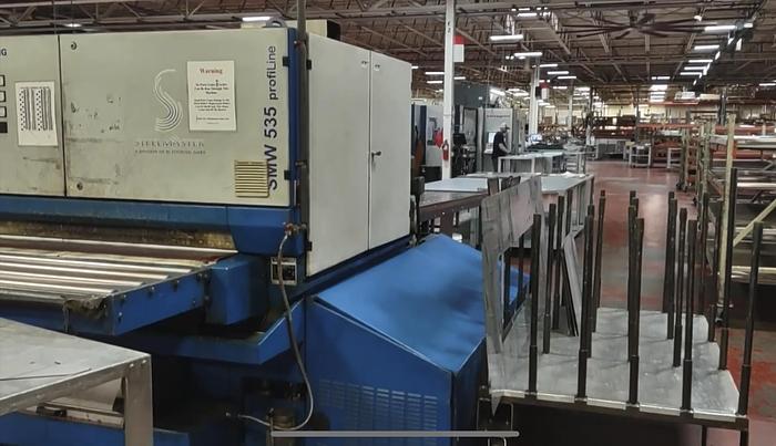 Used 2009 Butfering Steel Master SMW 535 Profiline Sander / Grinder / Deburr