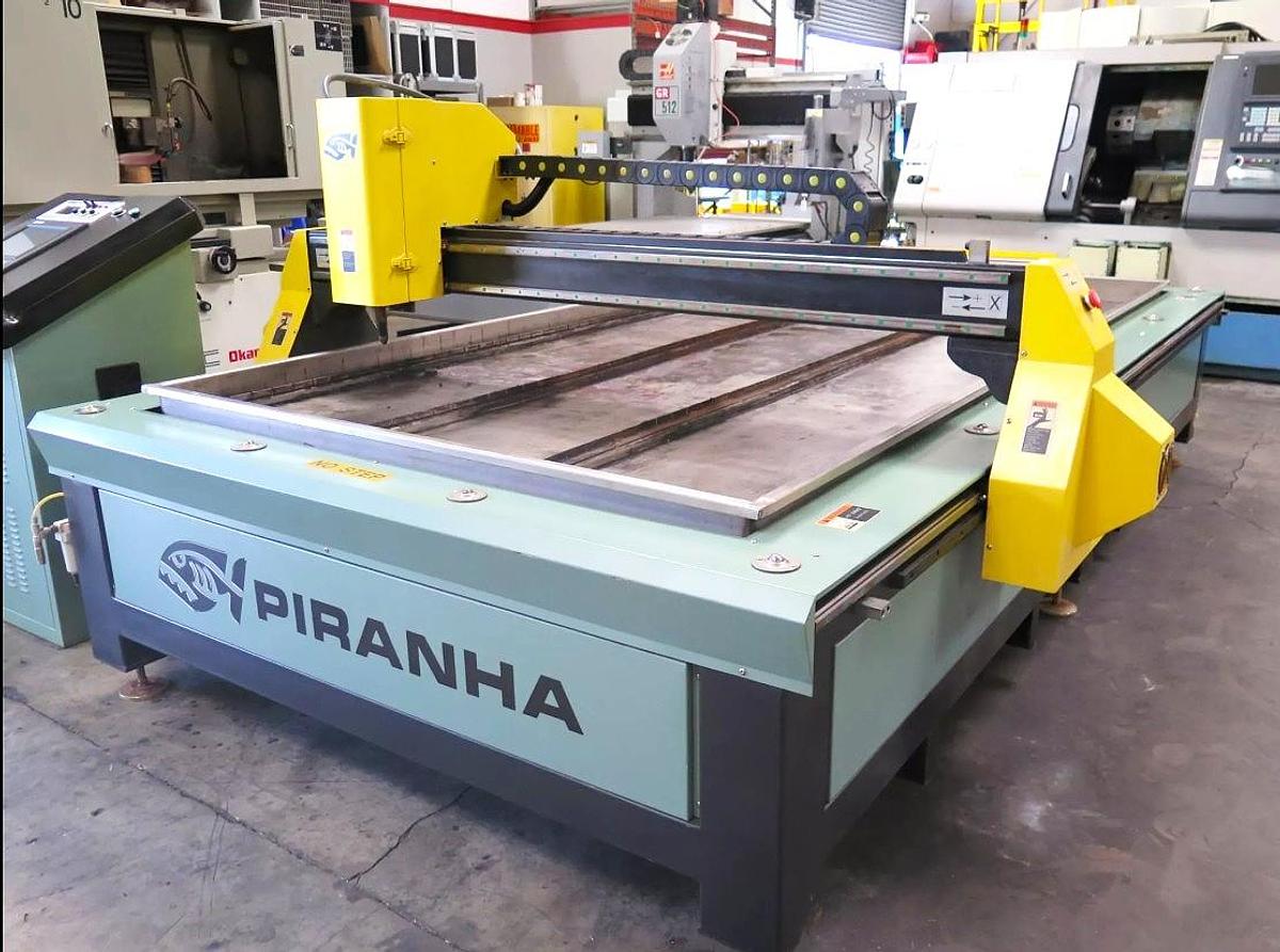 Used 2016 PIRANHA MegaFab C510 Hypertherm Powermax 105 5' x 10' CNC Plama Cutting System