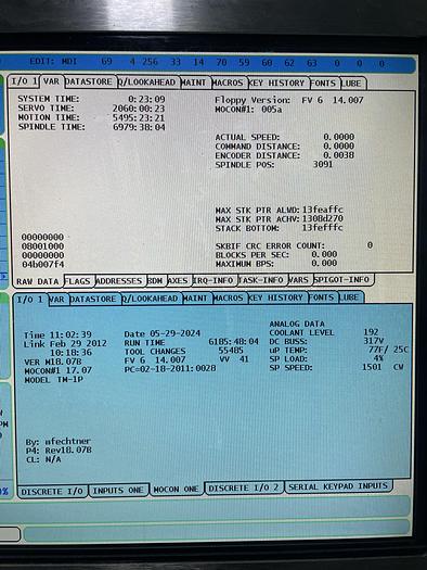Used 2011 HAAS TM-1P 4-Axis CNC Vertical Machining Center