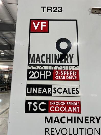 Used 2005 HAAS VF-9 4-Axis CNC Vertical Machining Center