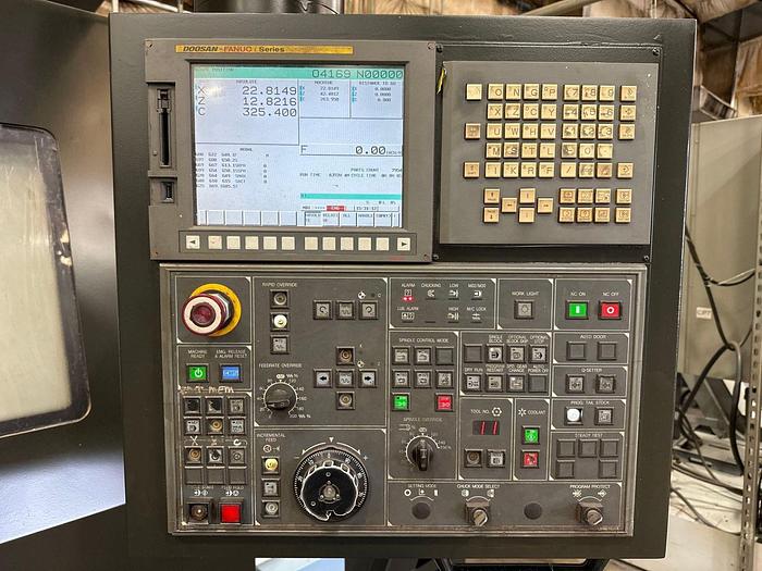 Used 2013 DOOSAN DOOSAN PUMA 400MC CNC LATHE TURNING CENTER WITH LIVE TOOLS