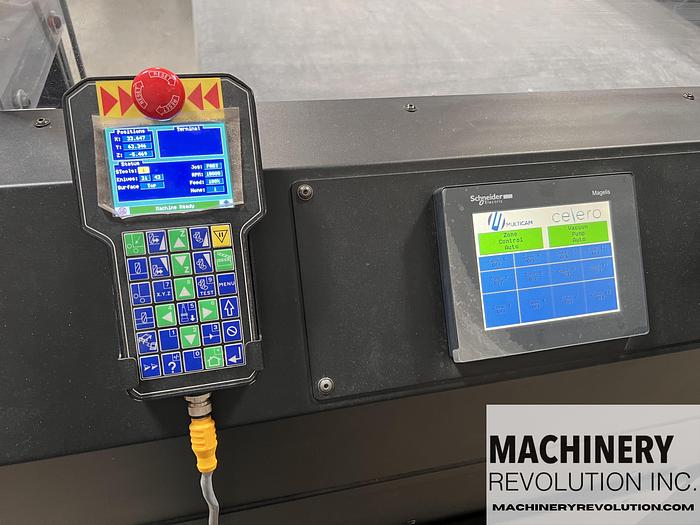 Used 2019 Multicam Celero 7 CNC Router / Cutter 50,000RPM Spindle 10' x 13' Table