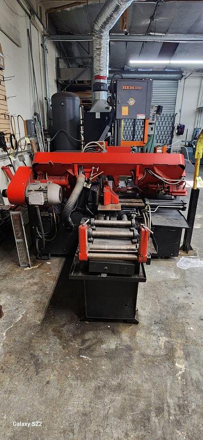 Used 2018 AMADA HA250W CNC Horizontal Band Saw