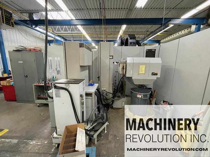 Used 2012 Mori Seiki NMV 5000 DCG 5-Axis CNC Vertical Machining Center with 8 Pallet Pool / C-Axis Turning / 181 Tools / TSC